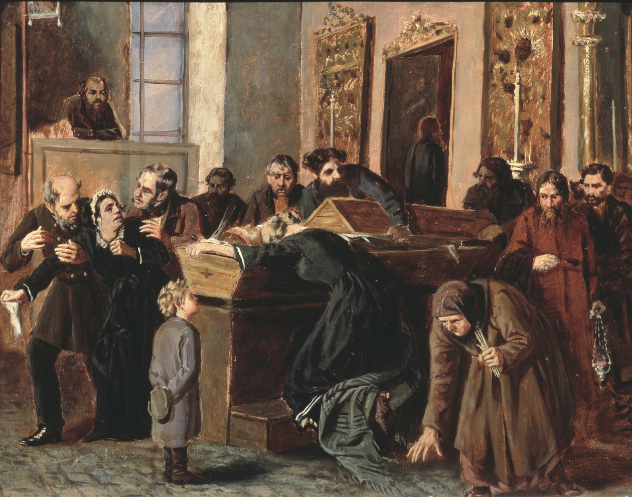 Jäähyväiset kuolleille, 1878 tekijältä Iosif Petrovich Volkov