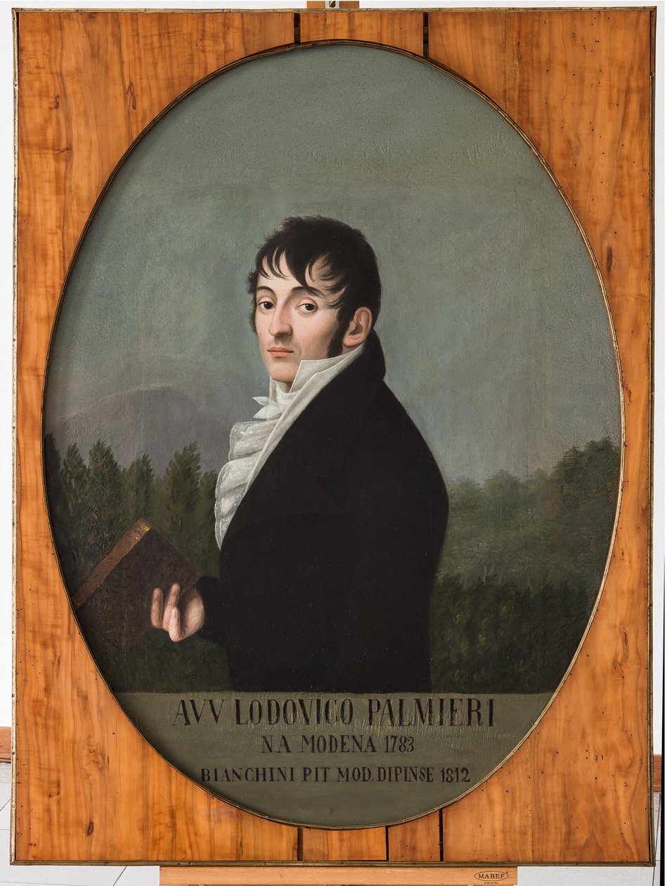 Ludovico Palmierin muotokuva (öljy kankaalle) tekijältä Ippolito Bianchini Ciarlini