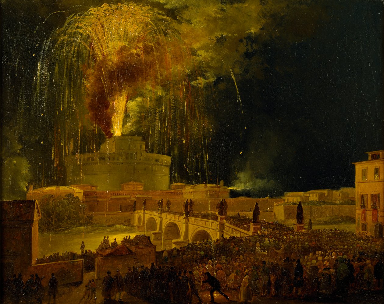 La Girandola: Ilotulitus Castel Sant