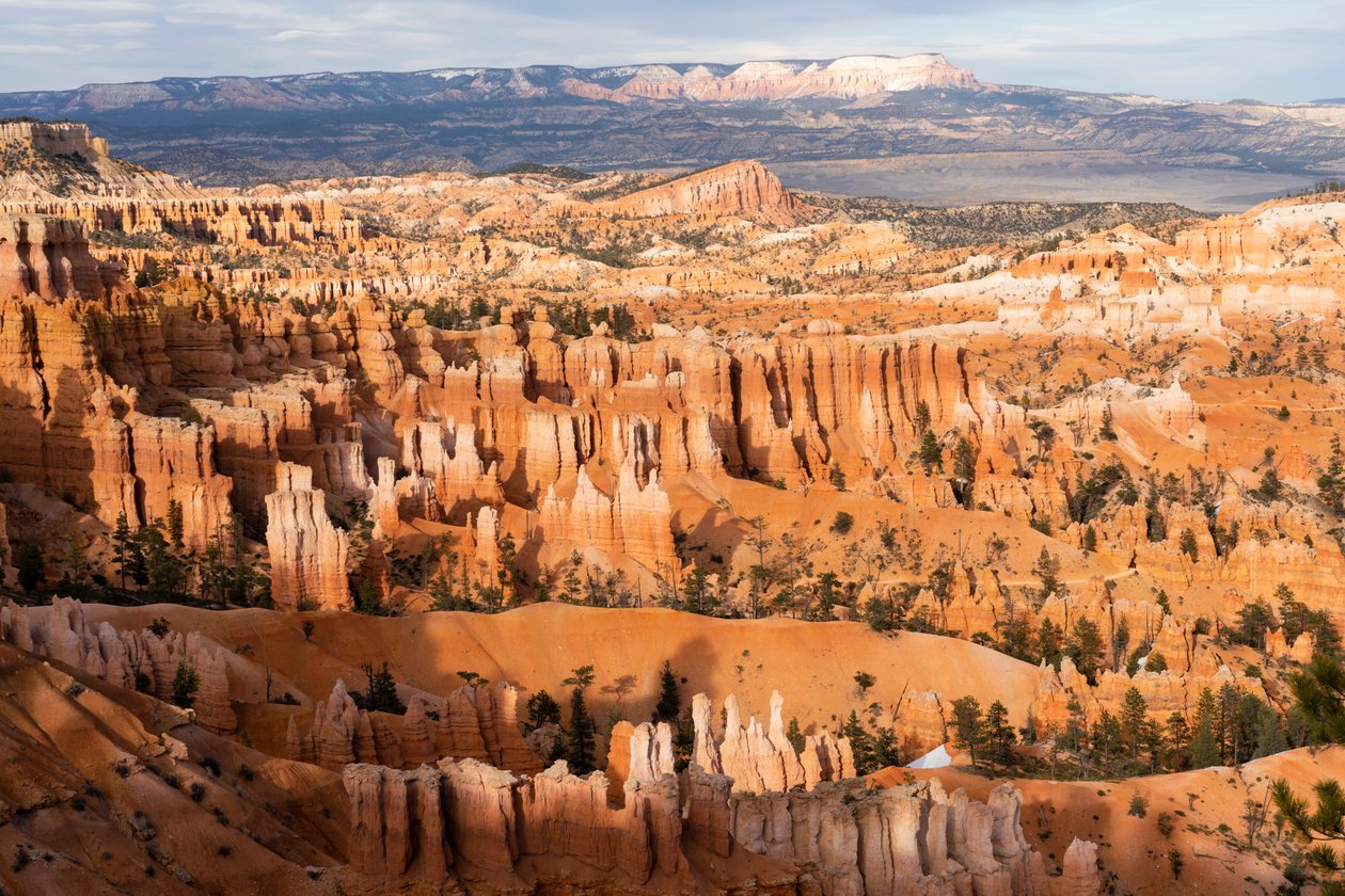 Eroosion synnyttämiä huippuja Bryce Canyonin kansallispuistossa Utahissa, 2019 (kuva). tekijältä Ira Block