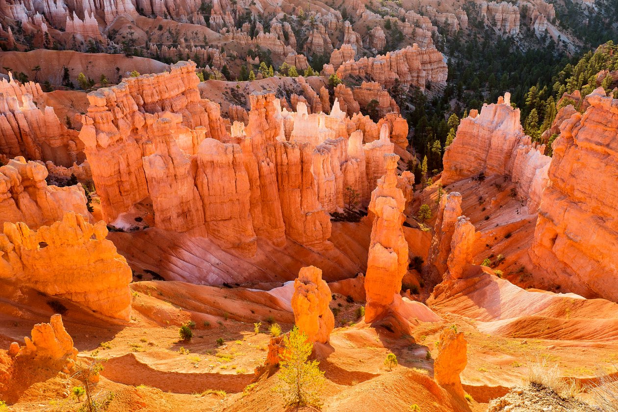 Auringonnousu Bryce Canyonin kansallispuistossa, 2012 (kuva) tekijältä Ira Block