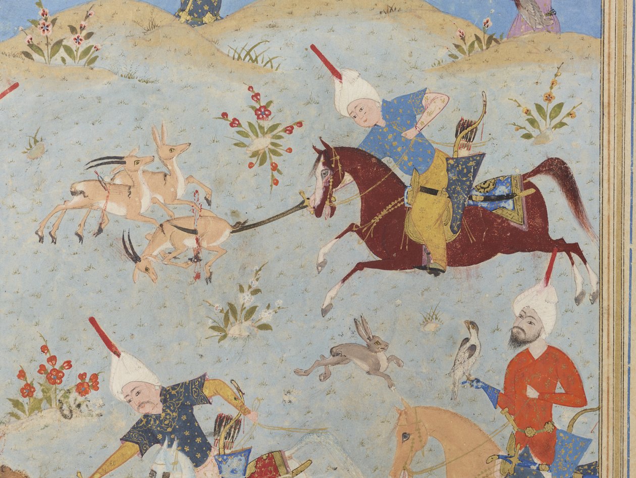 Folio Khamsasta tekijältä Iranian School