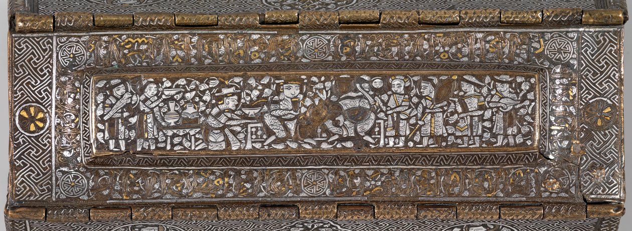 Metallityökassi, 1300-35 tekijältä Iraqi School