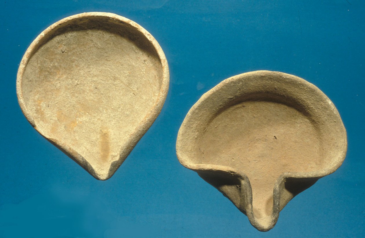 Israelilaiset öljylamput (terrakotta) tekijältä Iron Age