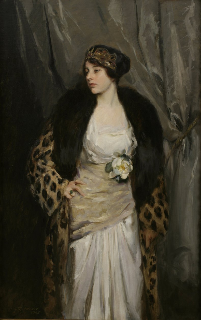Gladys Wiles leoparditakissa (The Leopard Coat) tekijältä Irving Ramsay Wiles