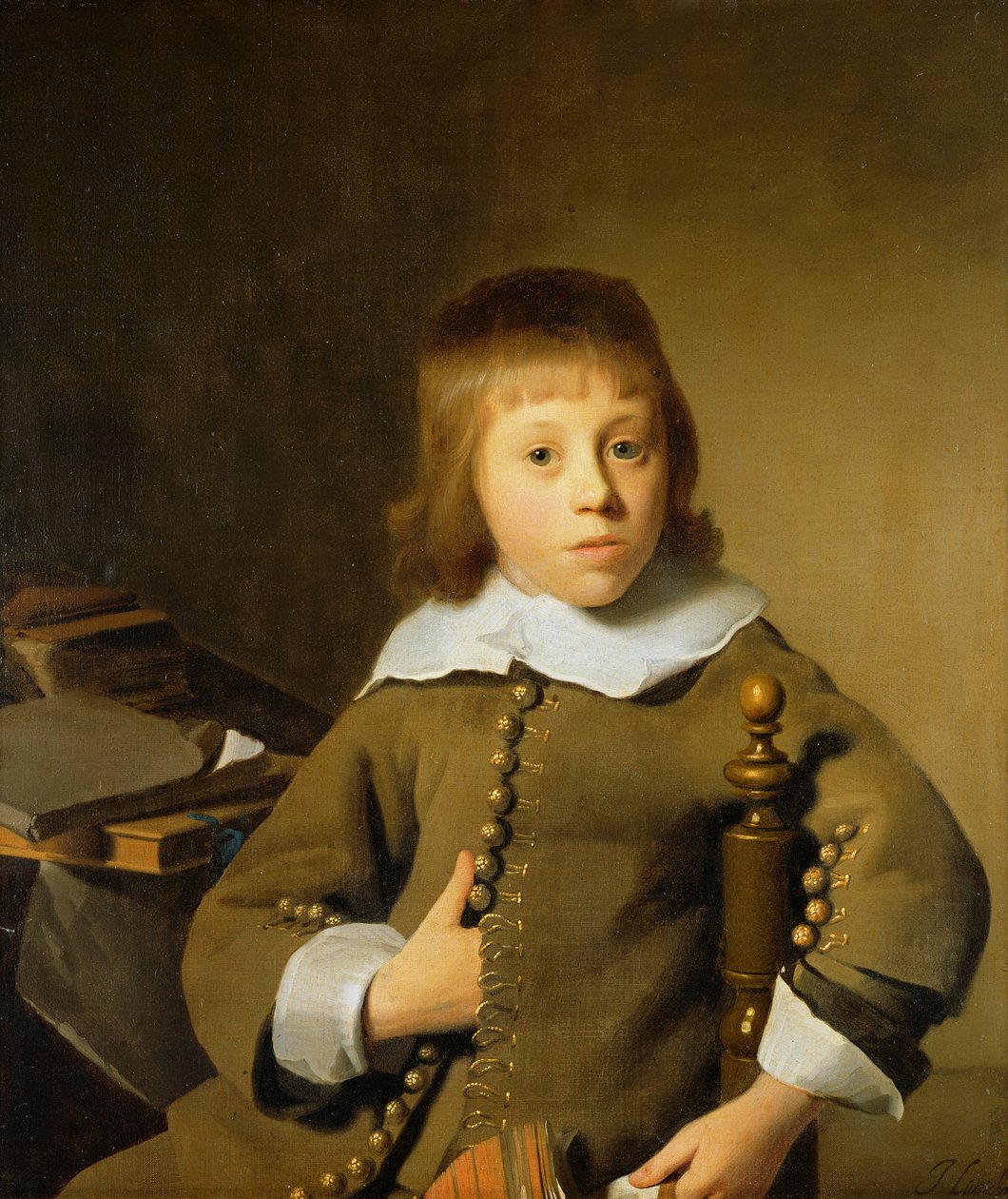 Nuoren pojan muotokuva tekijältä Isaac Luttichuys