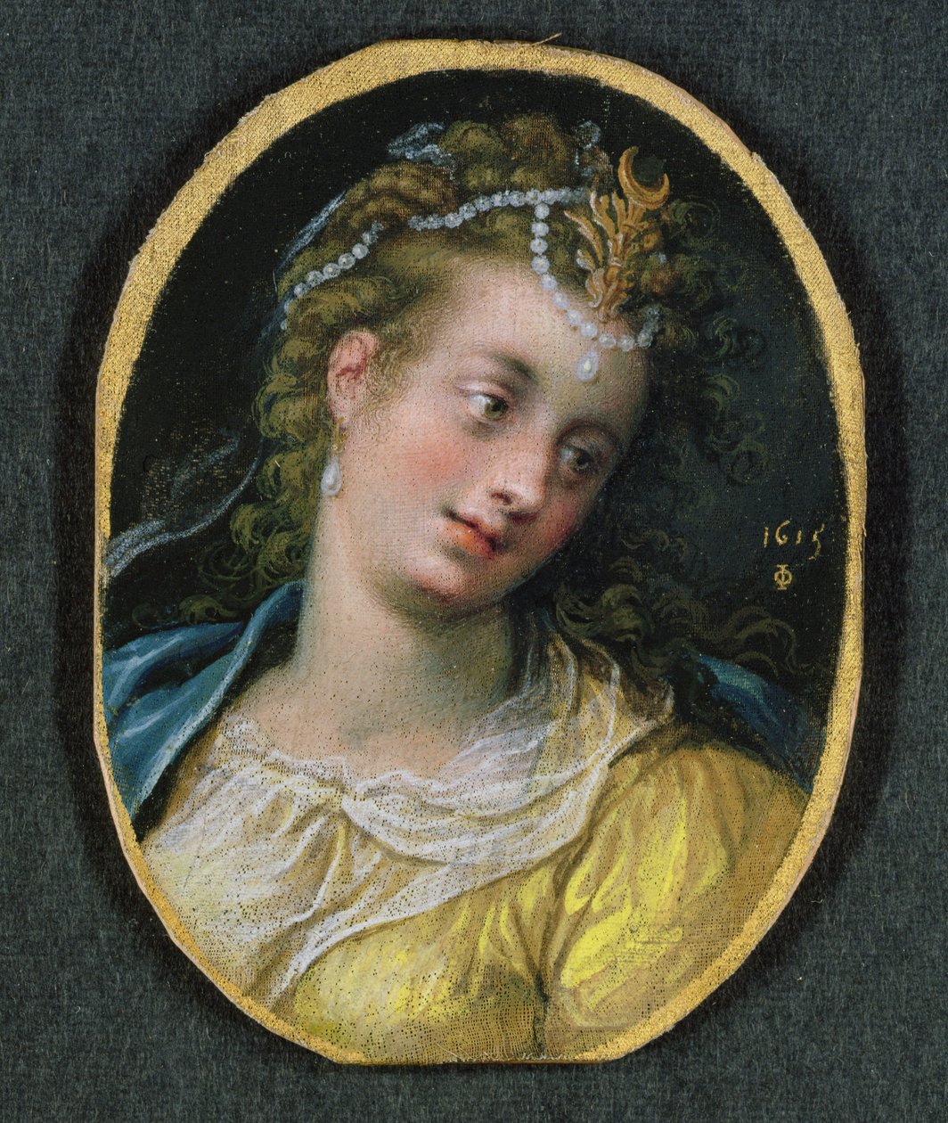 Diana, 1615 tekijältä Isaac Oliver