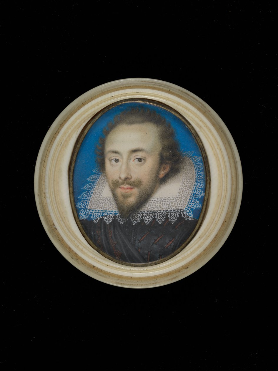 Miniatyyri Richard Sackvillestä, Dorsetin 3. jaarlista (1589-1624), n. 1616 (vartalonväri kortilla) tekijältä Isaac Oliver