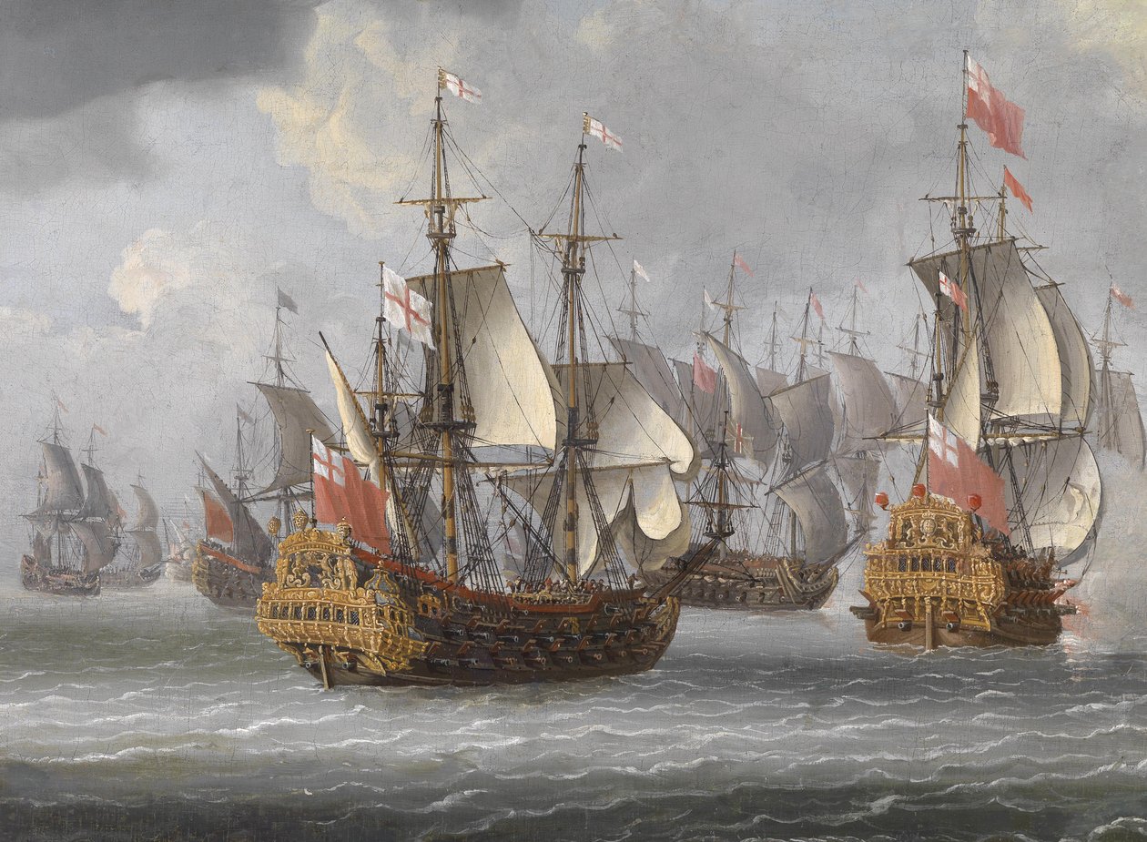 Englantilainen Kriegsschiffe tekijältä Isaac Sailmaker