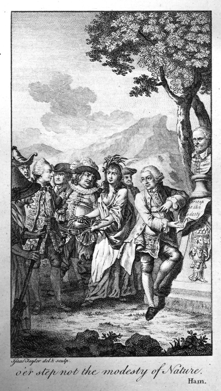 Älä ota luonnon vaatimattomuutta, 1770 tekijältä Isaac Taylor