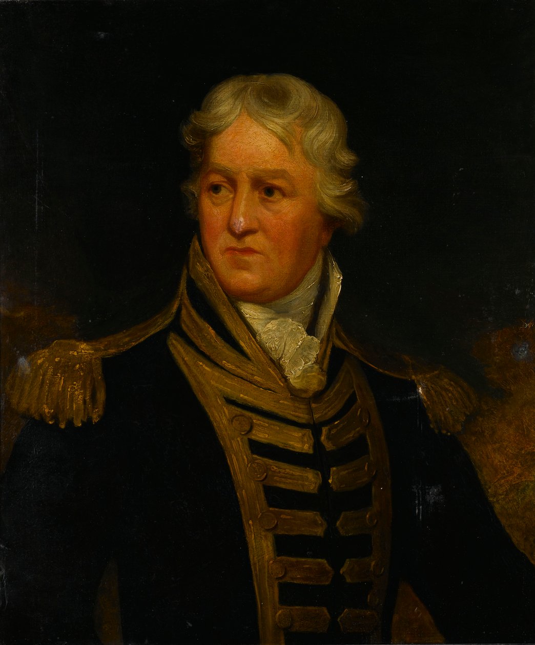 Amiraali Charles Middleton, myöhemmin lordi Barham (1726-1813), 1800-luvun alku (öljy kankaalle). tekijältä Isaac (after) Pocock