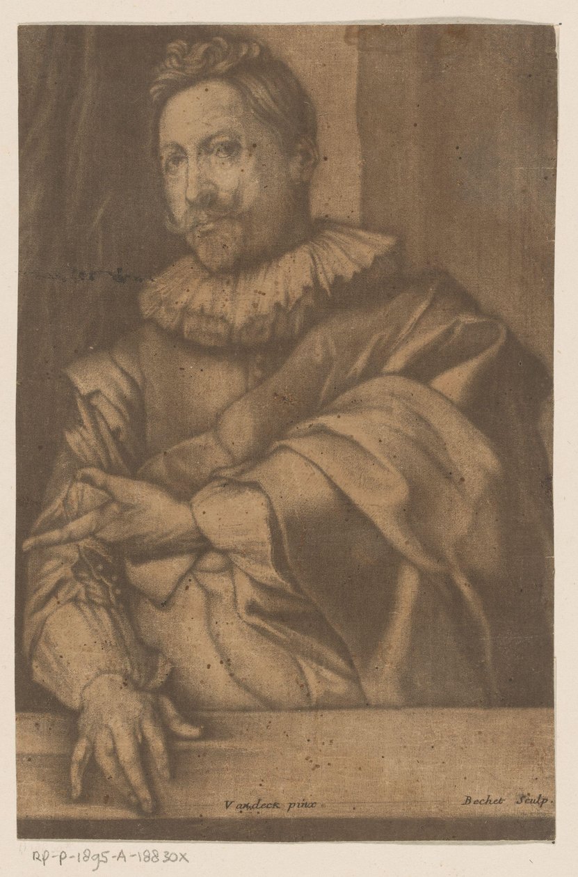 Theodore van Loonin muotokuva tekijältä Isaac Beckett (possibly)