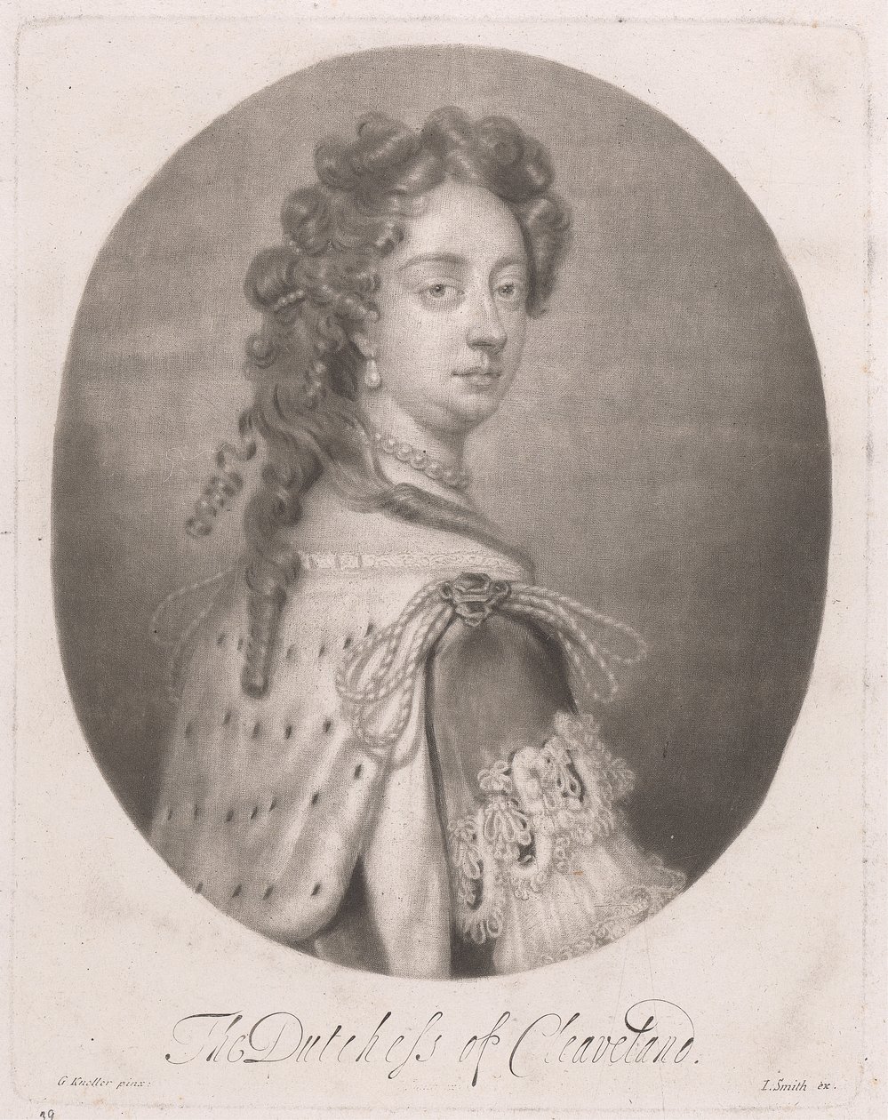 Barbara, Clevelandin herttuatar (k. 1709) tekijältä Isaac Beckett