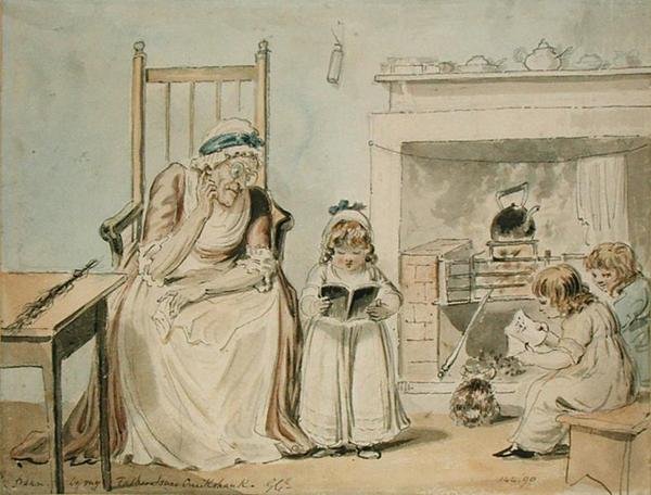 Damen koulu tekijältä Isaac Cruikshank