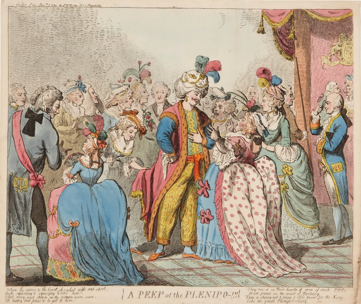 Kurkistus Plenipoon tekijältä Isaac Cruikshank