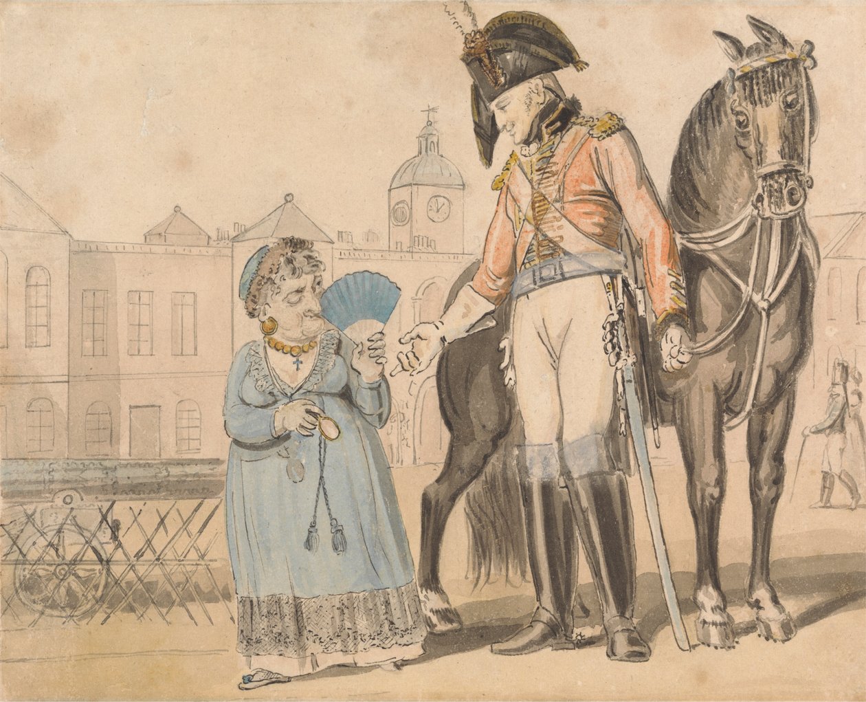 Sarjakuva: The Bold Dragoon tekijältä Isaac Cruikshank