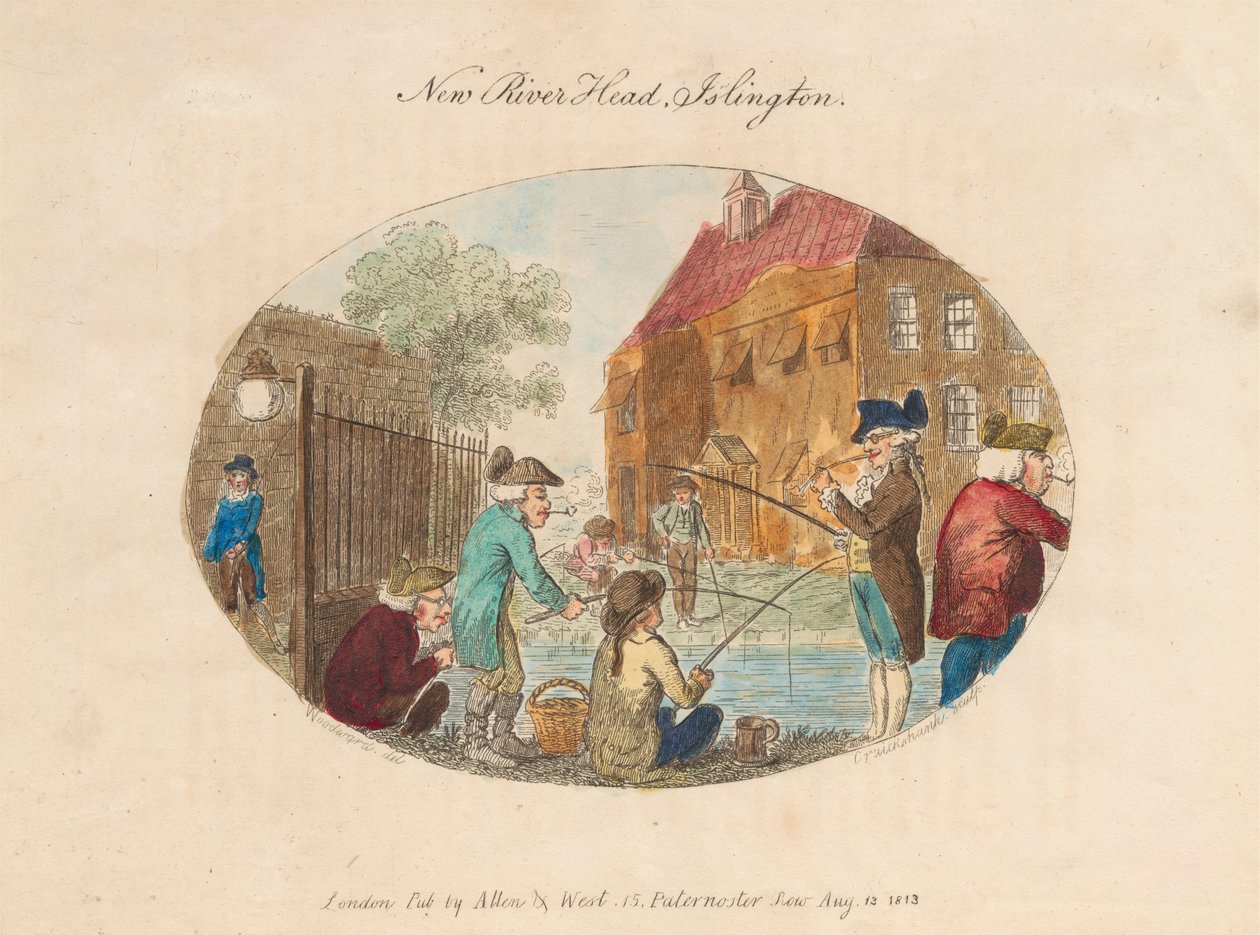 New River Head, Islington tekijältä Isaac Cruikshank