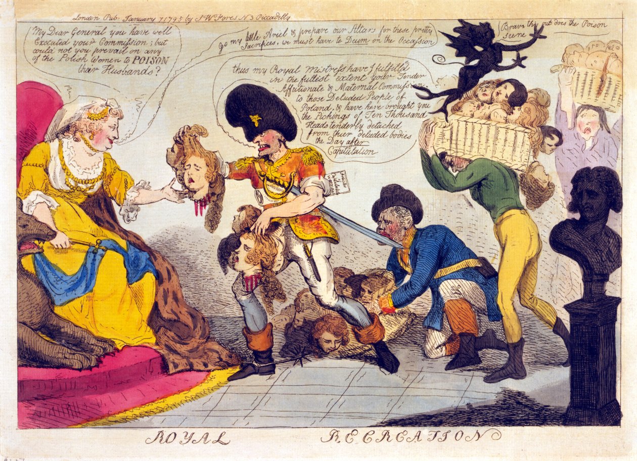 Kuninkaallinen virkistys tekijältä Isaac Cruikshank