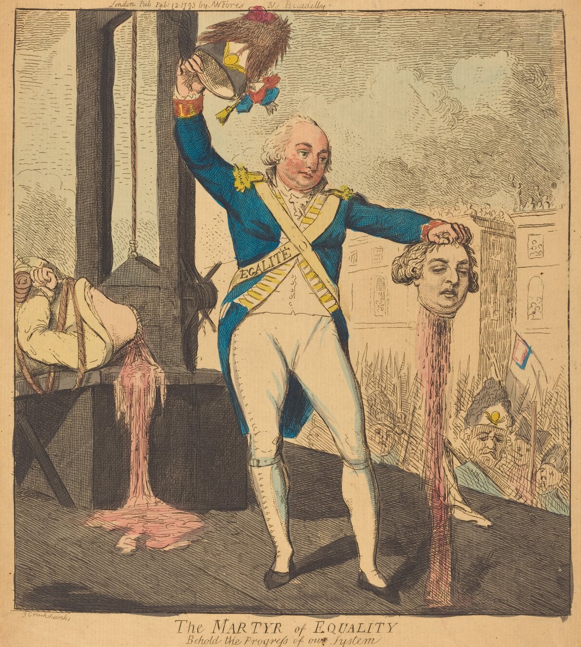 Tasa-arvon marttyyri tekijältä Isaac Cruikshank