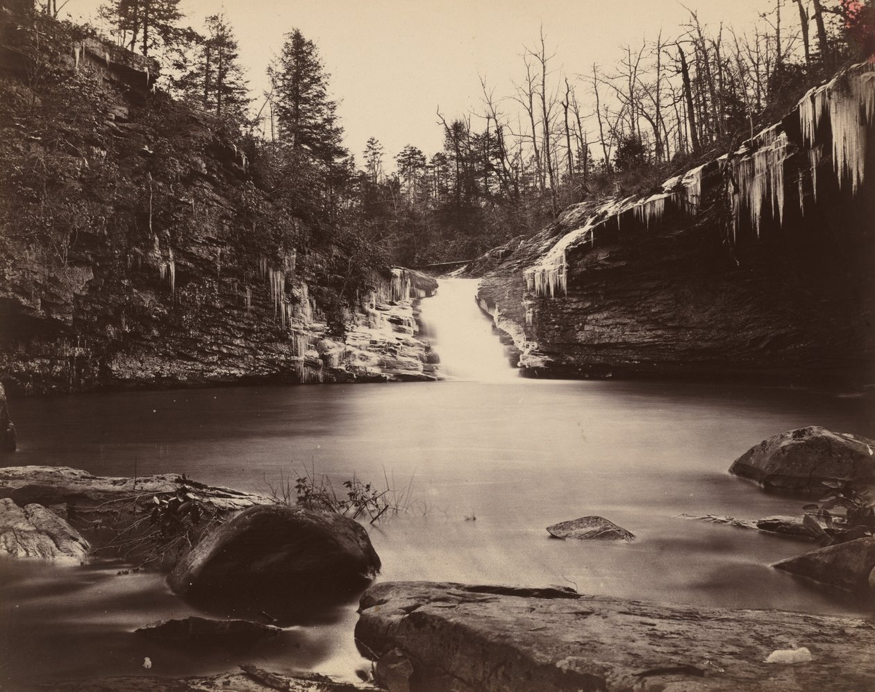 Lula Lake, Upper Falls, Lookout Mountain, Georgia tekijältä Isaac H. Bonsall