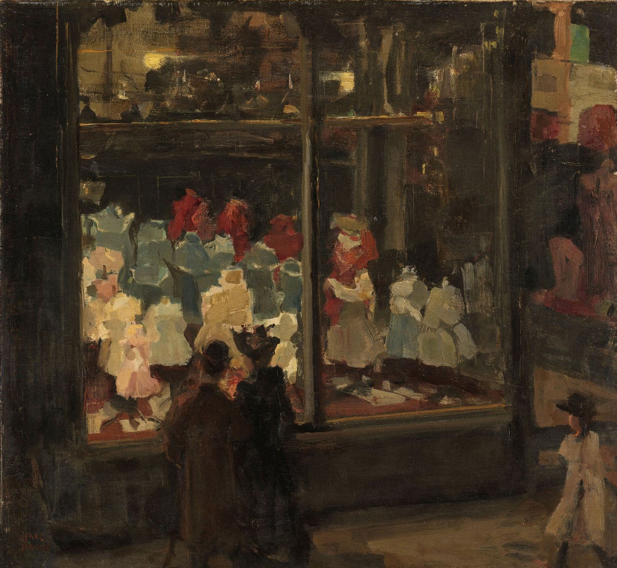 Näytön ikkuna, 1894 tekijältä Isaac Israels