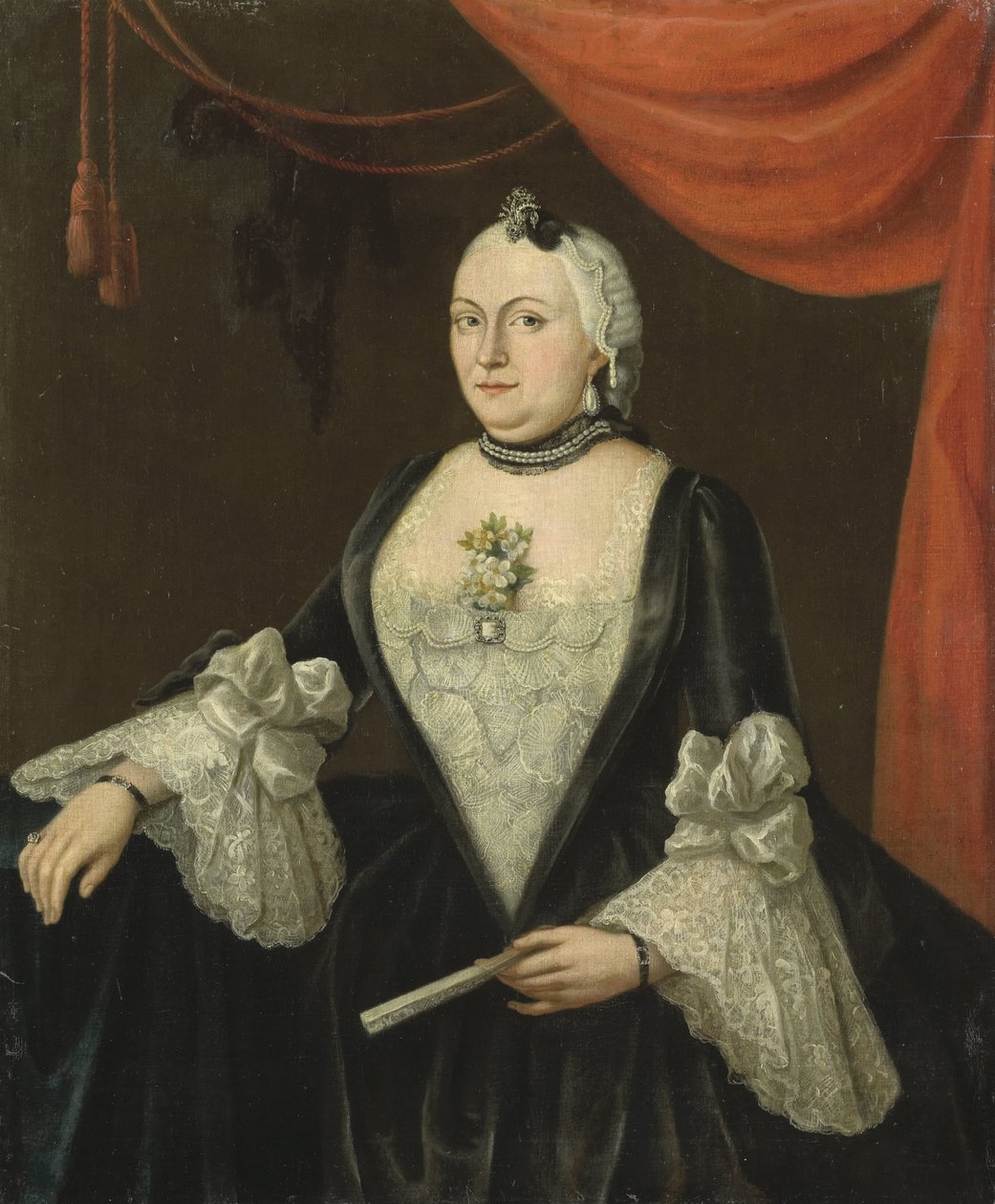 Johanna van Rijswijk (s. 1715), Jan Hendrik van Rijswijkin vaimo tekijältä Isaac Lodewijk la Fargue van Nieuwland
