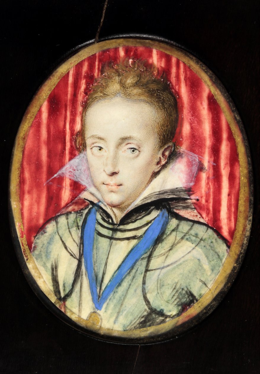 Charles, Walesin prinssi, myöhemmin kuningas Charles I, n. 1611 tekijältä Isaac Oliver