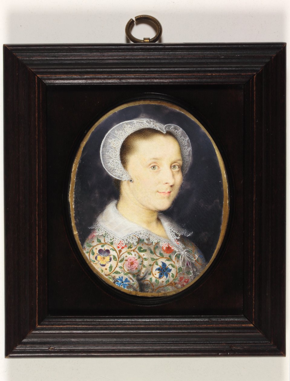 Elizabeth Harding, rouva Isaac Oliver (akvarelli vellum) tekijältä Isaac Oliver