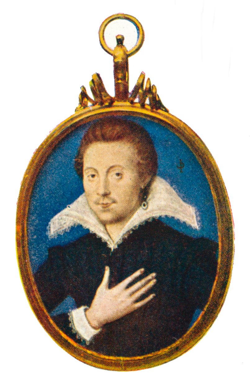 Sir Philip Sidney, c1580-1610, 1903 tekijältä Isaac Oliver I