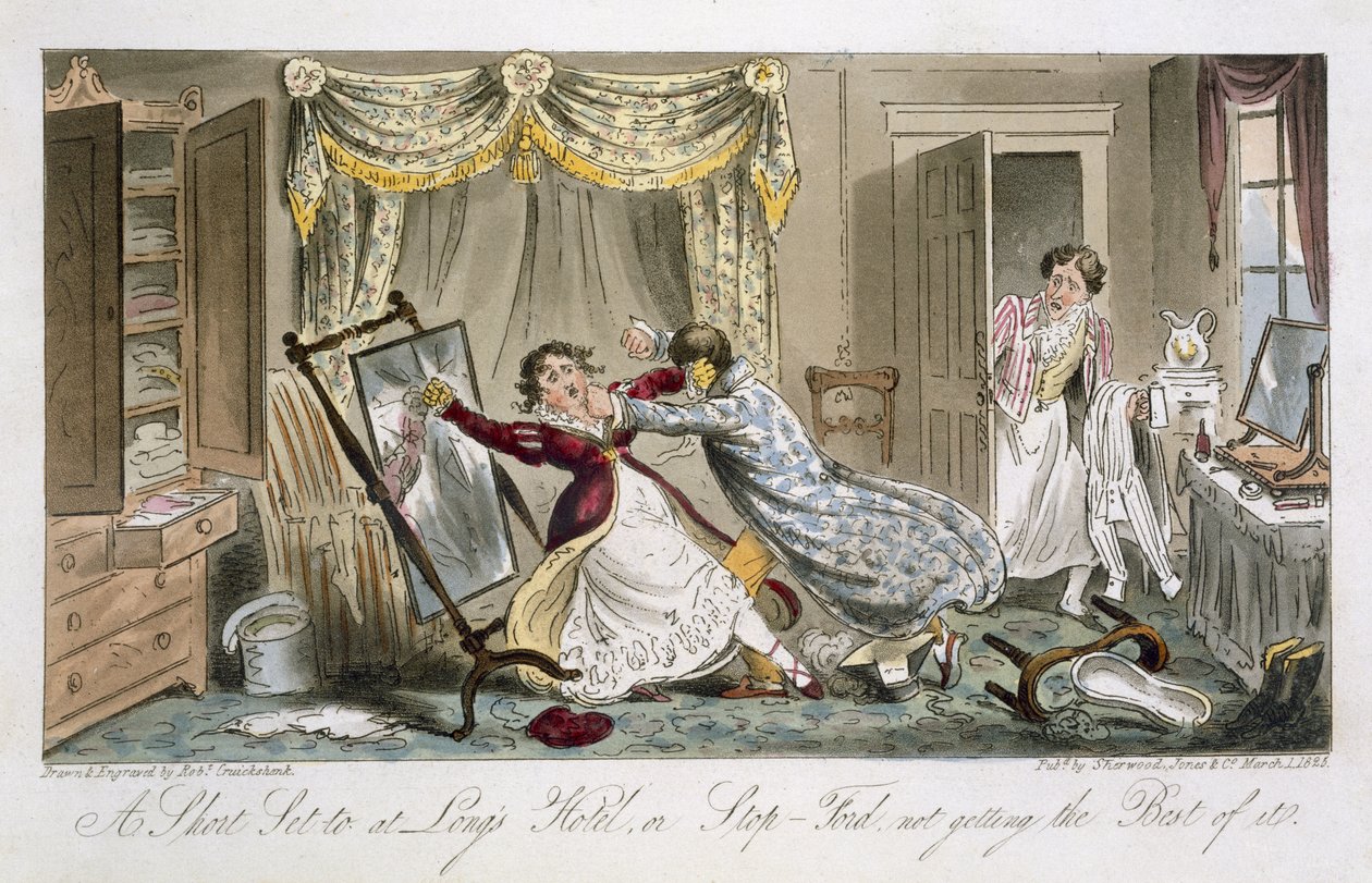 Charles Molloy Westmacottin (1788-1868) Lontoossa vuonna 1825 julkaistu lyhyt sarja Long