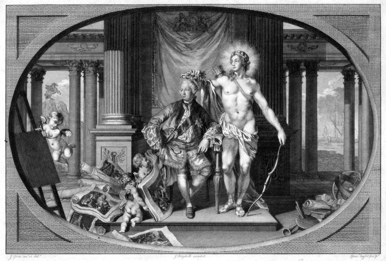 Kuningas Yrjö III 1738-1820, 1700-luku. tekijältä Isaac Taylor