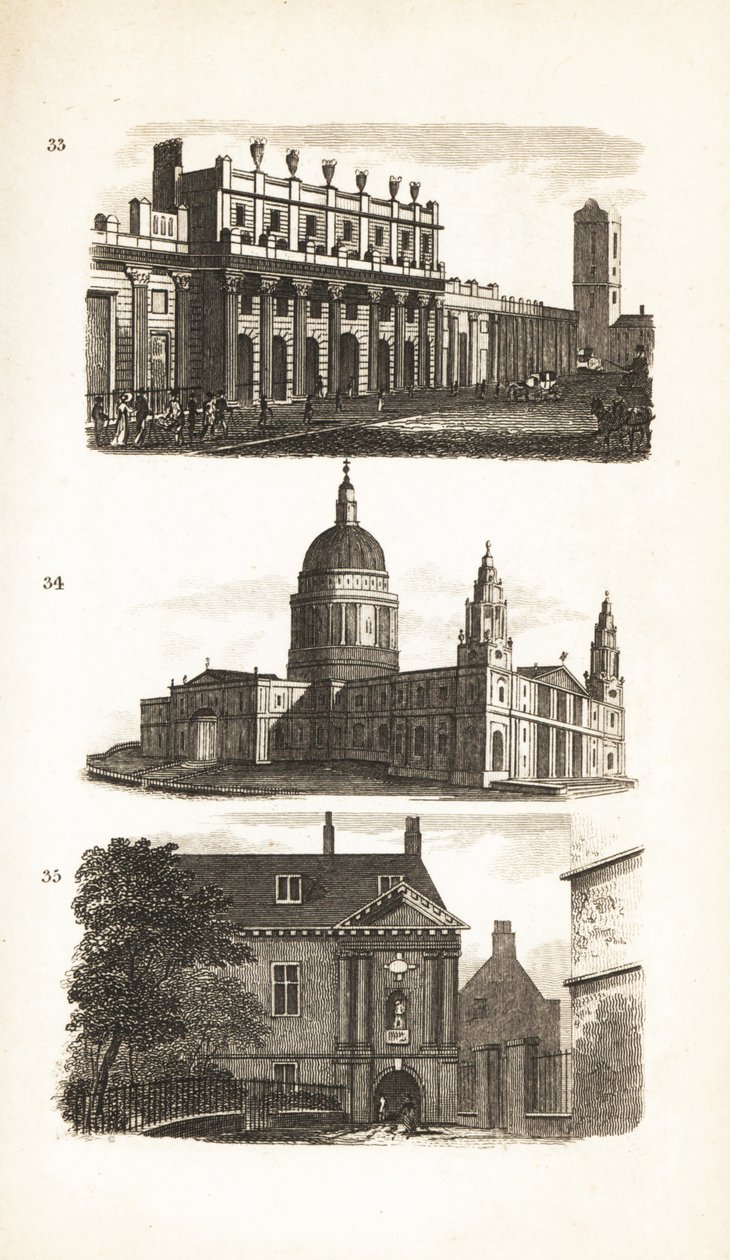 Bank of England, St Paulin katedraali ja Blue-Cat School tai Christ