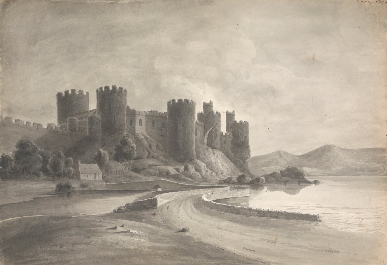 Conway (linna, Pohjois-Wales), marraskuu 1809 tekijältä Isaac Weld