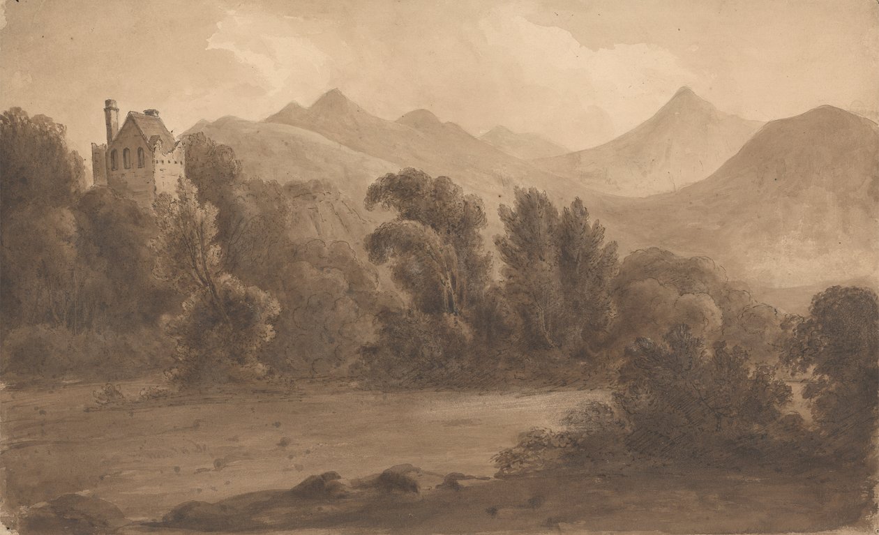 Dunloh Castle, Killarney, Irlanti tekijältä Isaac Weld