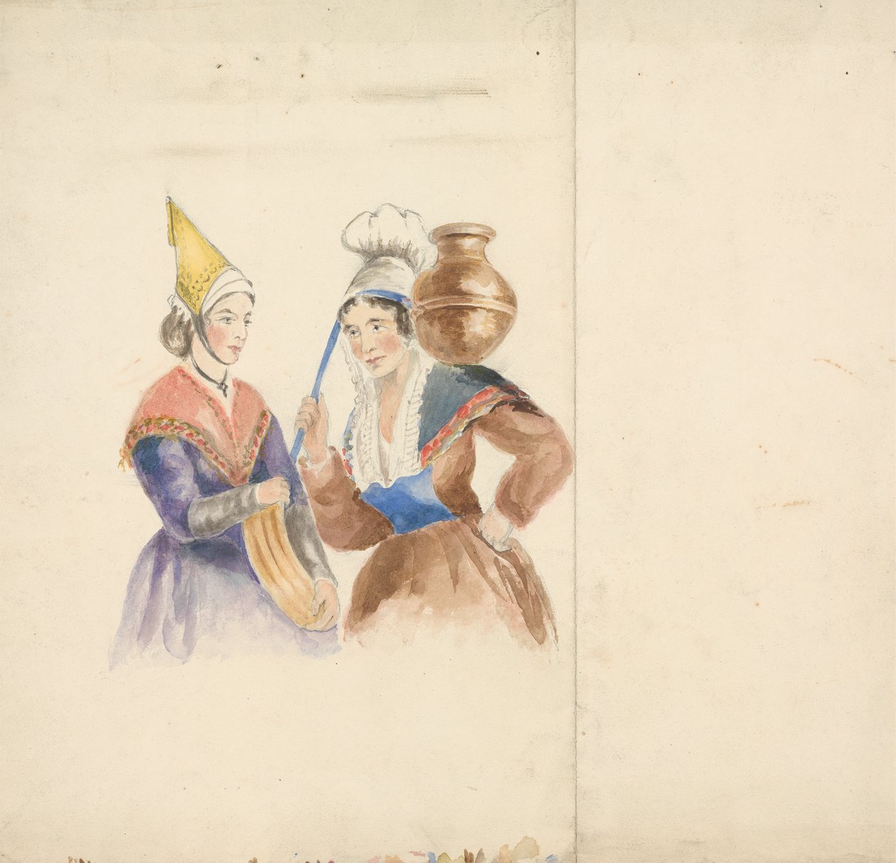 Duas mulheres em trajes coloridos finlandeses tekijältä Isaac Weld