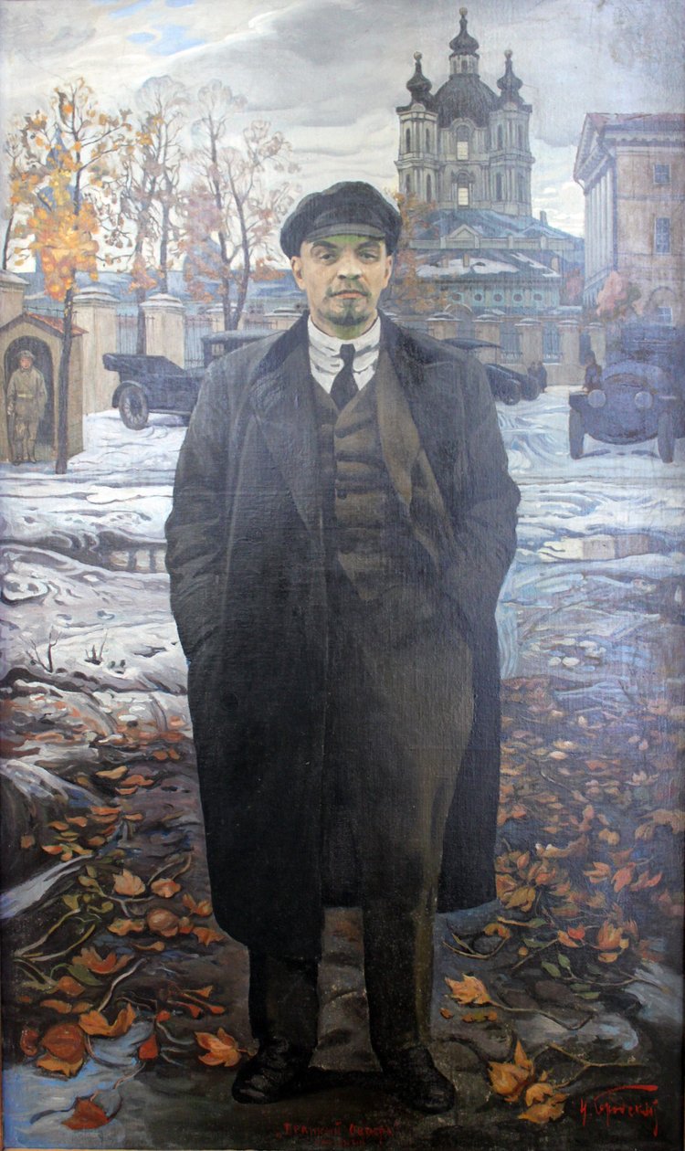Oktober in SmolnynDeutsch: Oktober in Smolnyn: n tekijältä Isaak Israilevich Brodsky