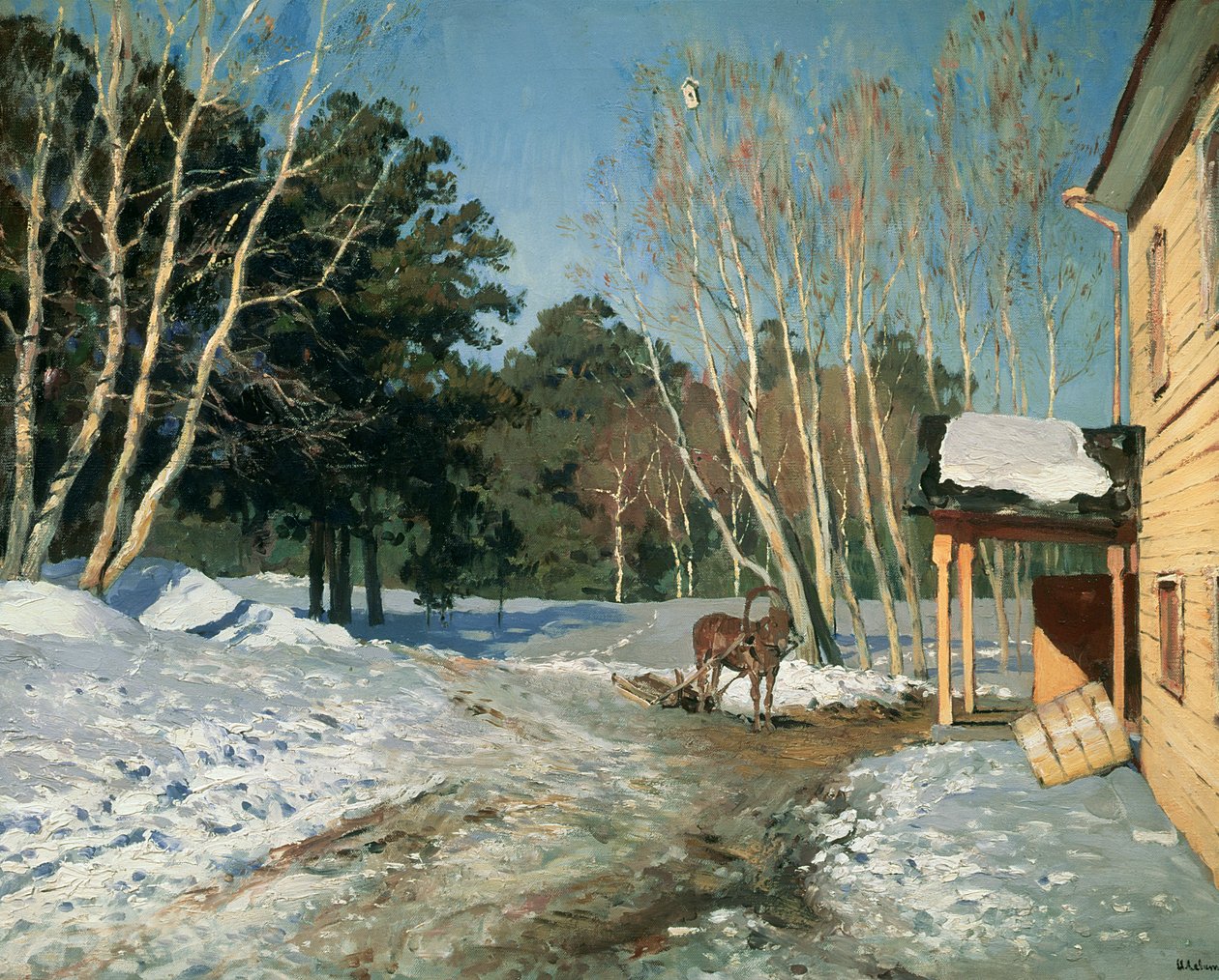 maaliskuuta 1895 tekijältä Isaak Ilyich Levitan