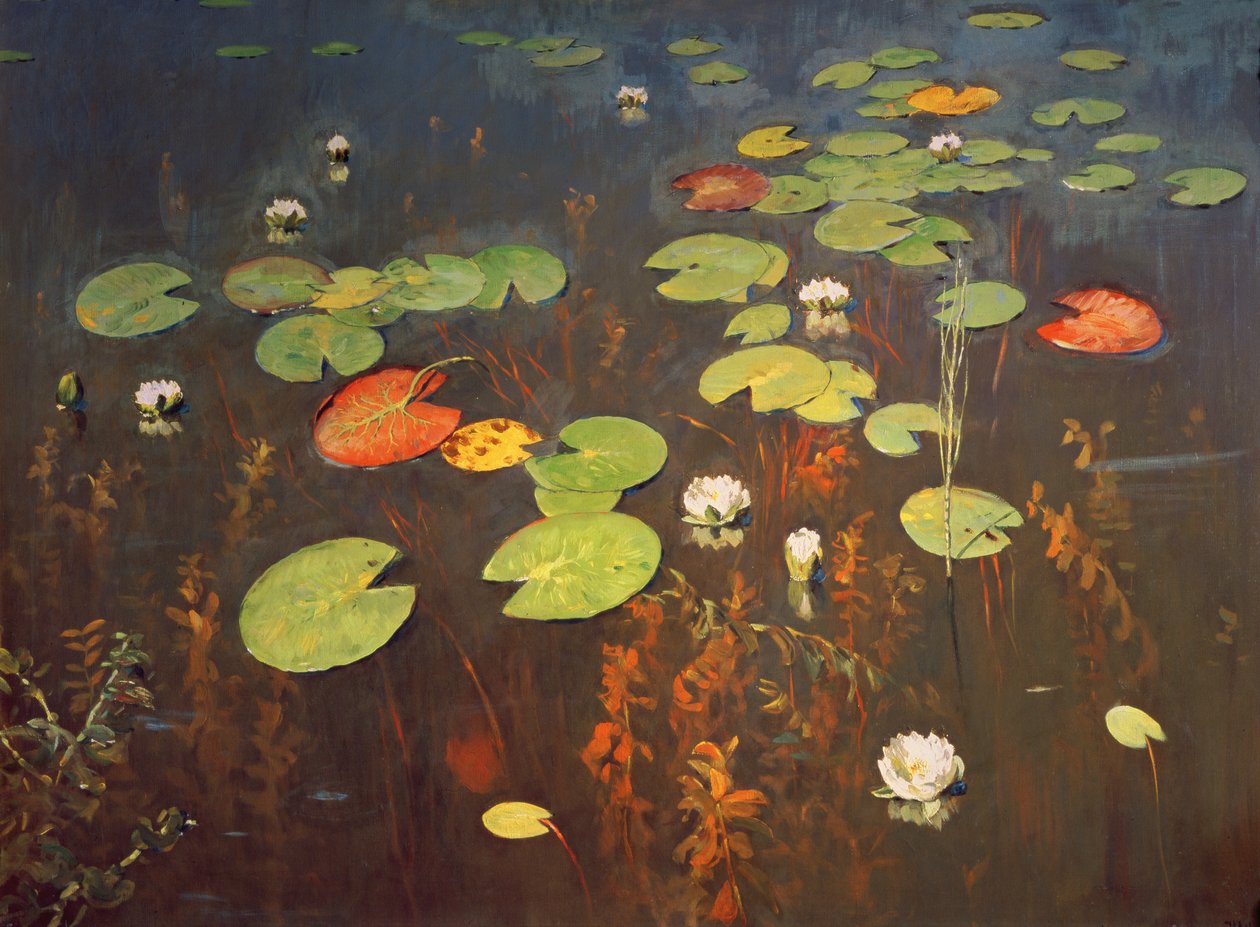 Vesililjat 1895 tekijältä Isaak Ilyich Levitan
