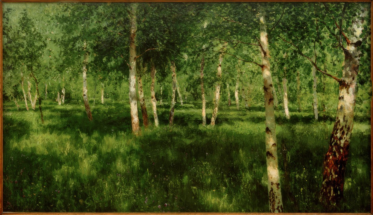 Birkenhain tekijältä Isaak Ilyich Levitan