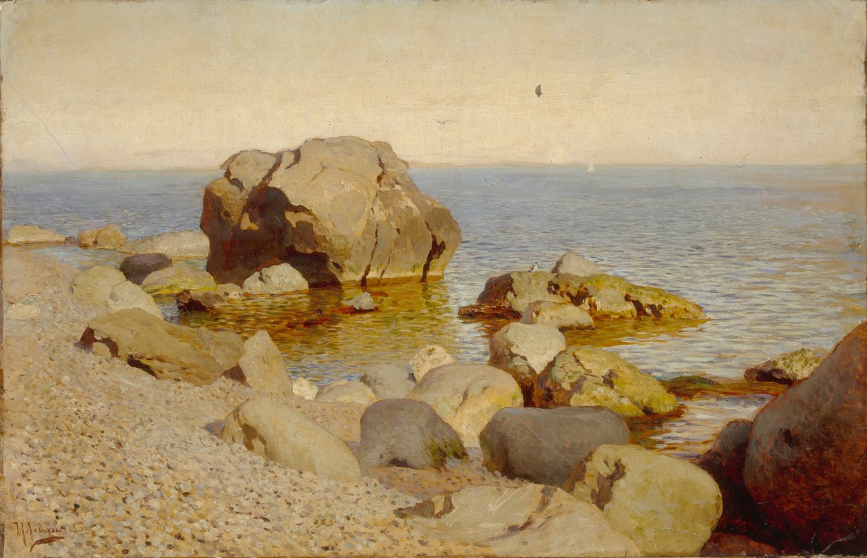 Merenranta. Krim, 1886 tekijältä Isaak Ilyich Levitan