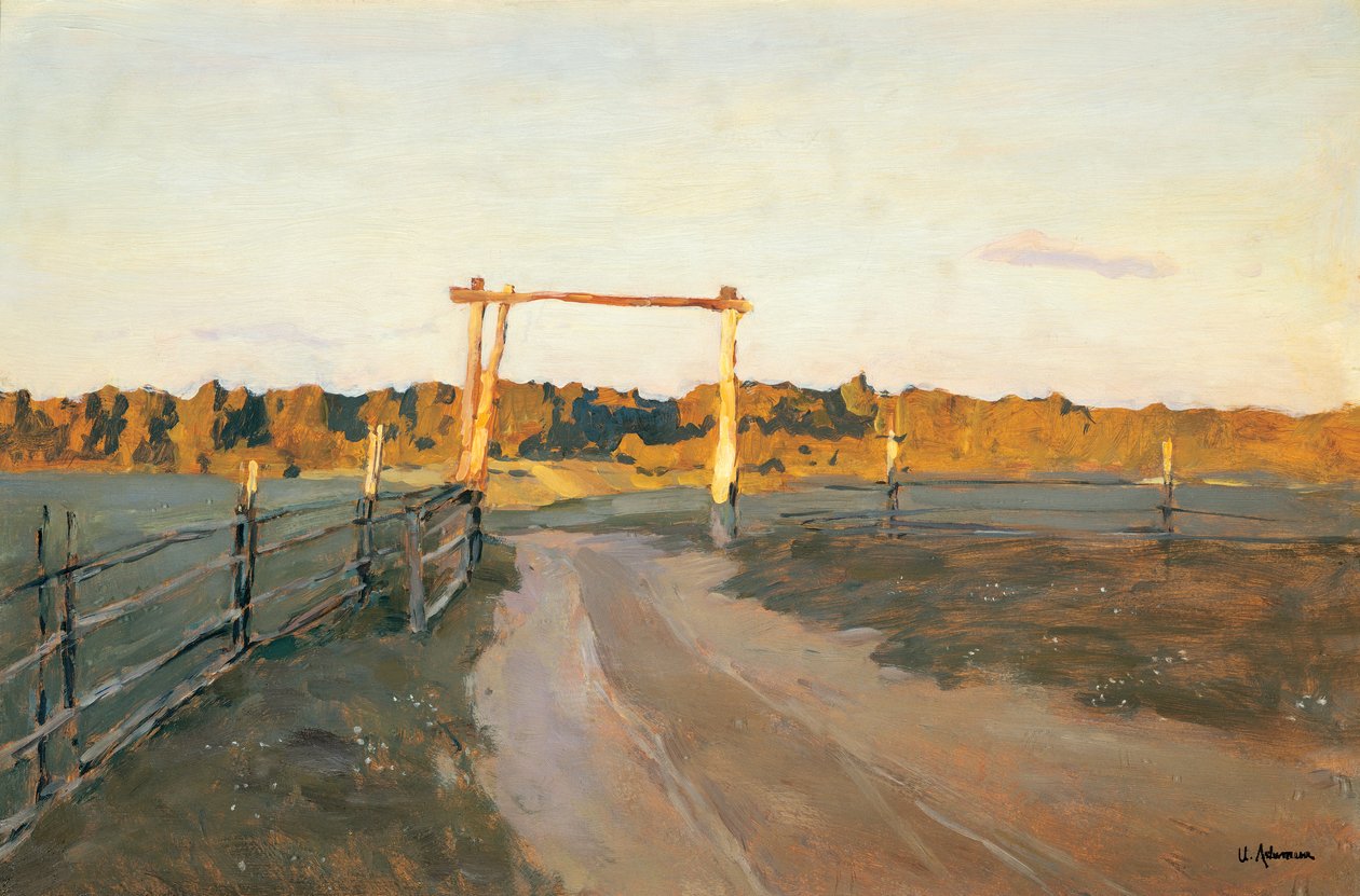 Kesäilta, 1900. tekijältä Isaak Ilyich Levitan