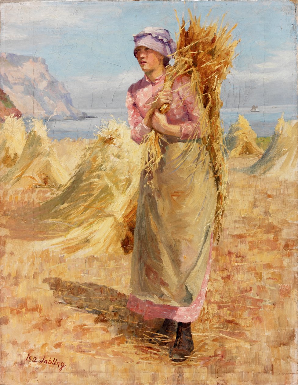 Heinänteko, 1893-1900 tekijältä Isabella Jobling
