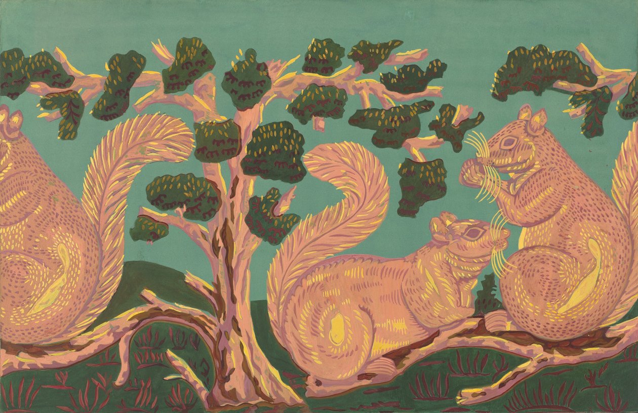 Bandbox Design - Oravat, c. 1938. tekijältä Isabella Ruth Doerfler