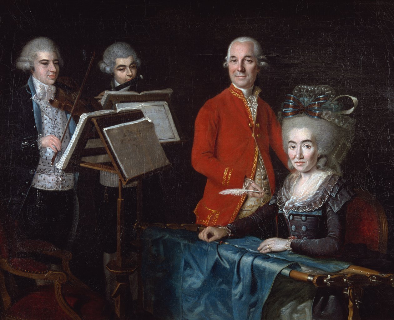 Perheryhmä, 1781 tekijältä Isabelle Pinson