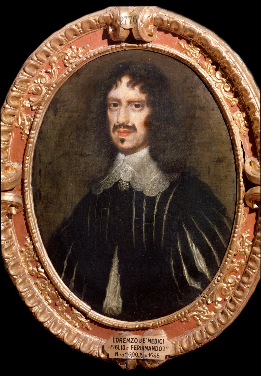 Lorenzo de Medicin muotokuva, Firenzen mecene (maalaus tekijältä Isacco Campo