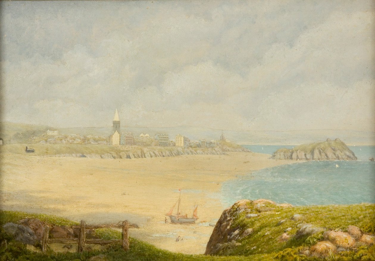 "Tenby, ranta", 1870-1927 tekijältä Isambard Owen