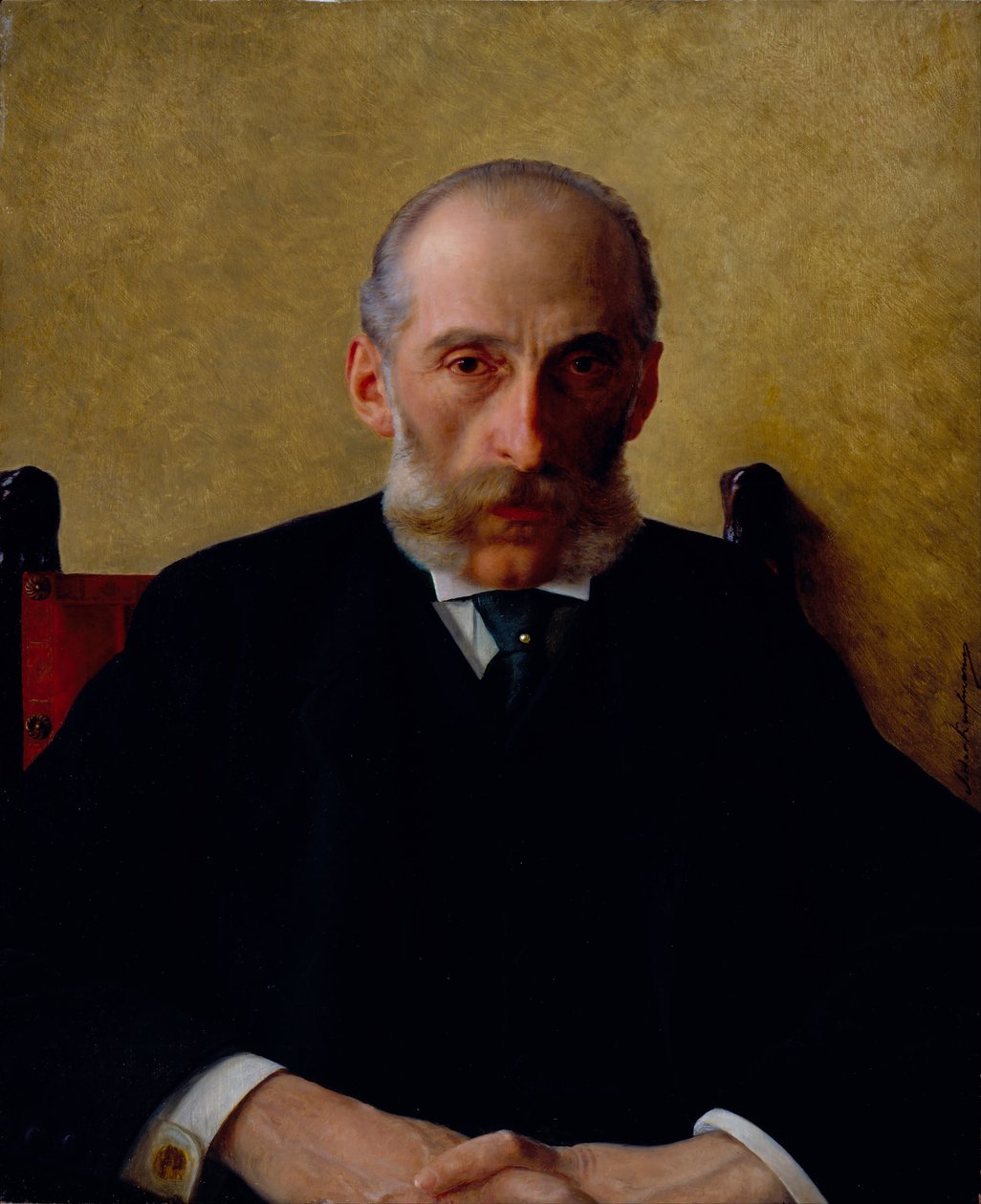 Isidor Gewitschin muotokuva, n. 1900 tekijältä Isidor Kaufmann