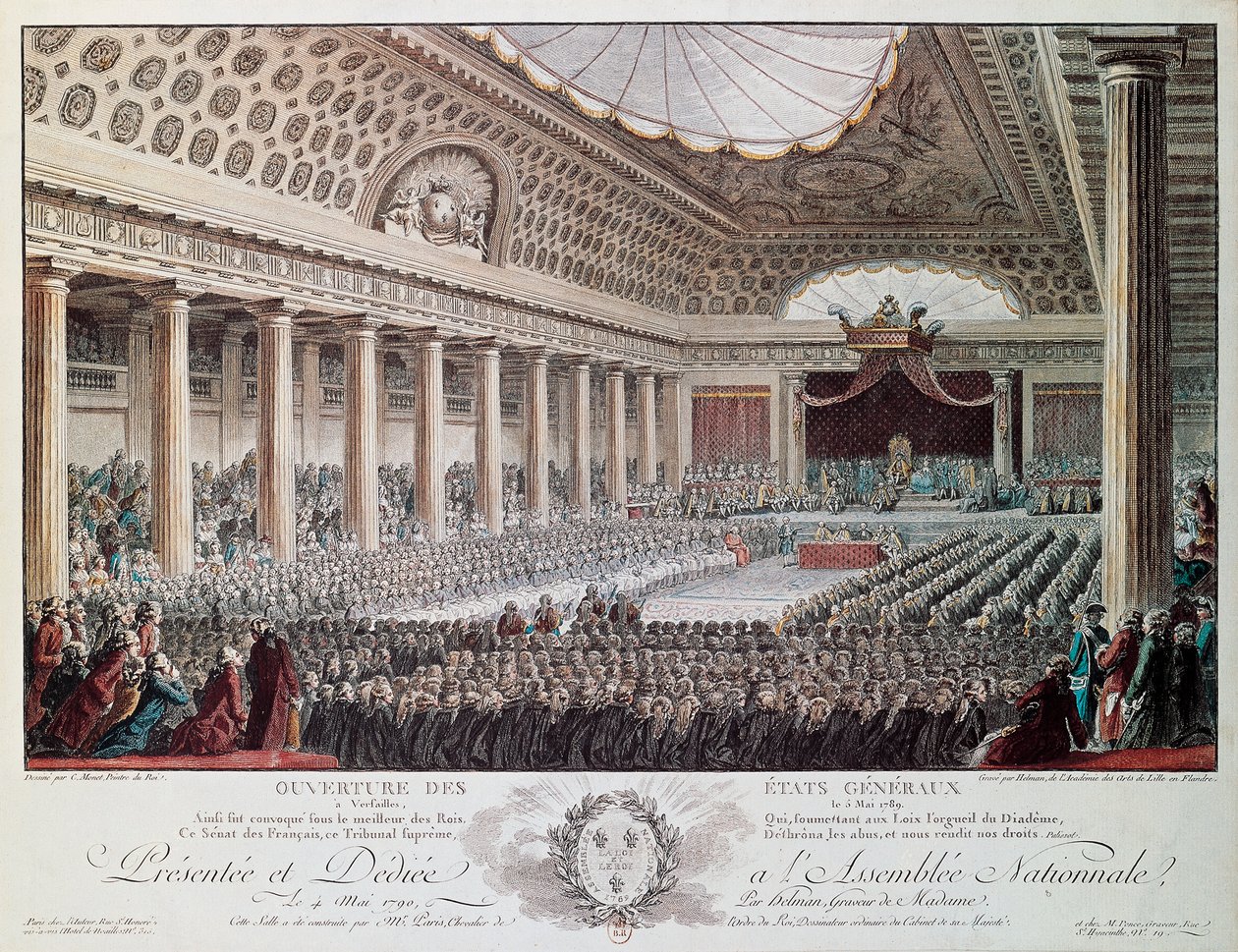 Kenraalin osavaltioiden avajaiset Versailles