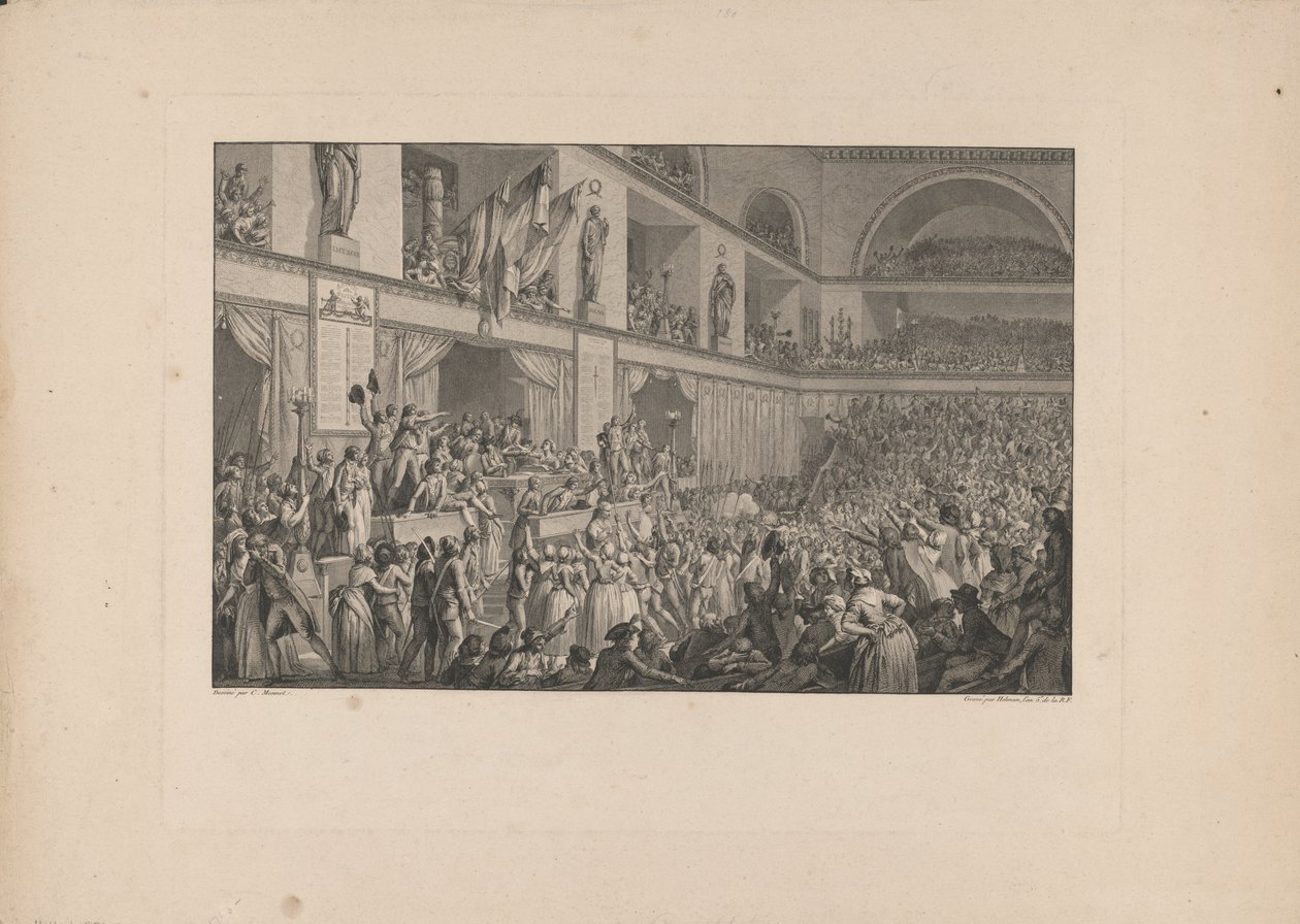 Perustuslaki 24. kesäkuuta 1793, n. 1796 tekijältä Isidore Stanislas Helman