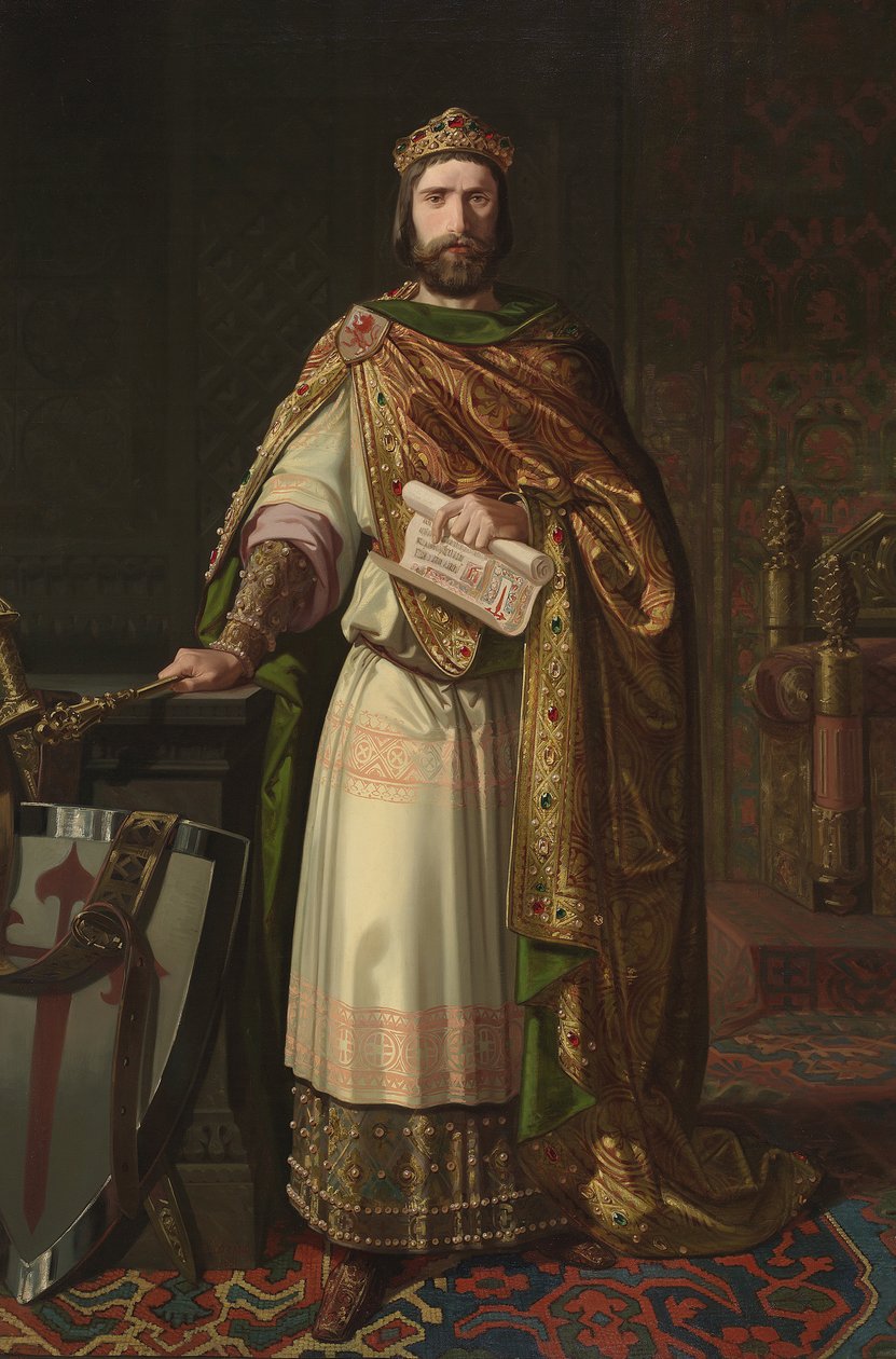 Leónin kuningas Ferdinand II, 1850 tekijältä Isidoro Lozano